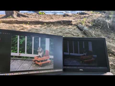 UPERFECT Portable Monitor 4K Great for Outdoor Work!