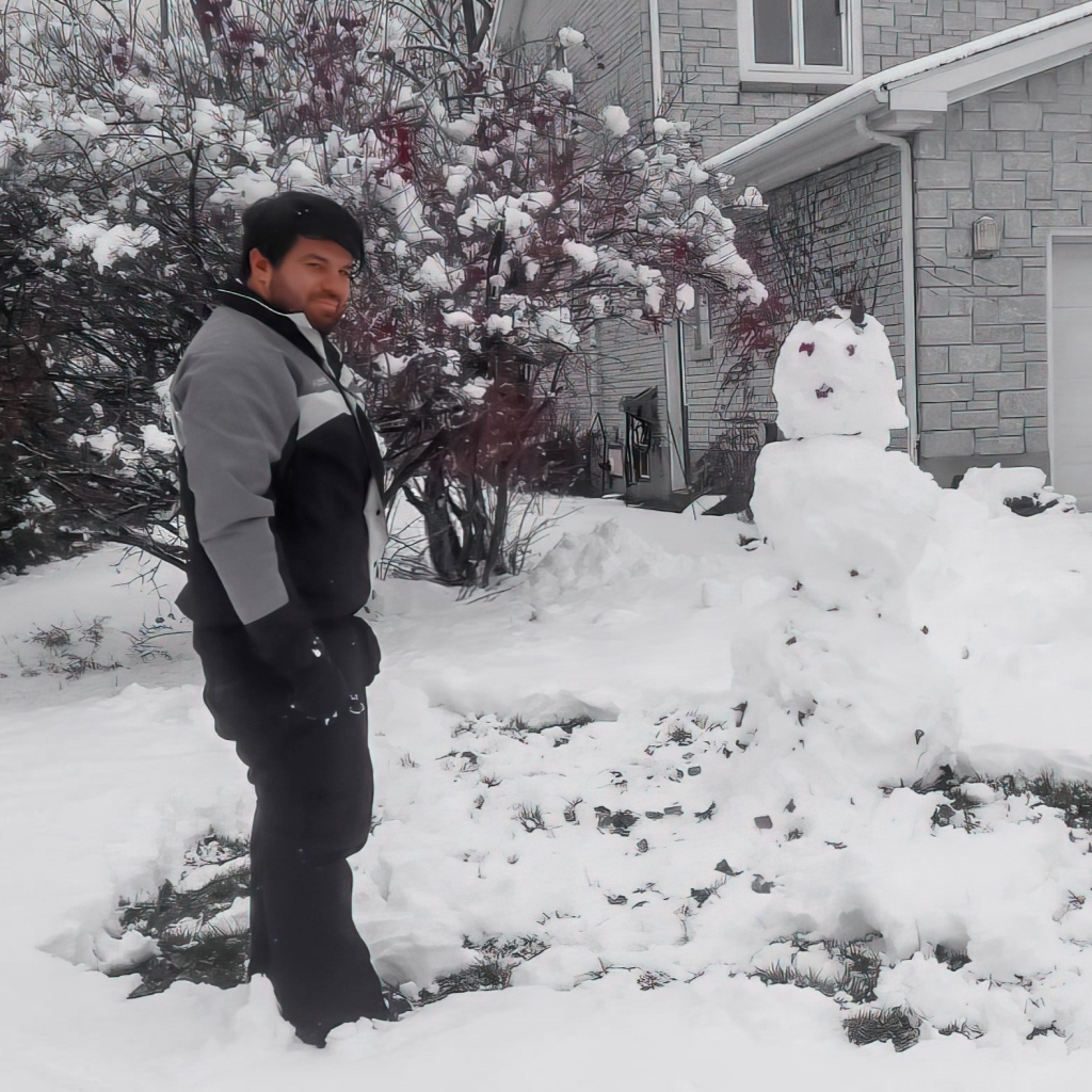 Let's build a snowman!