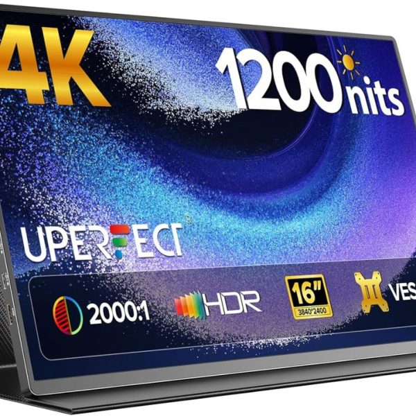 UPERFECT Portable Monitor 4K 16" 1200 Nits