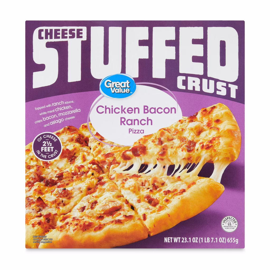 Great Value Stuffed Crust Chicken Bacon Ranch Sauce Pizza 23 1 oz Frozen 20675f07 eafb 4832 8085 1d41fea4916e.92a69e27fb9a3d3661b72bba816e7b76