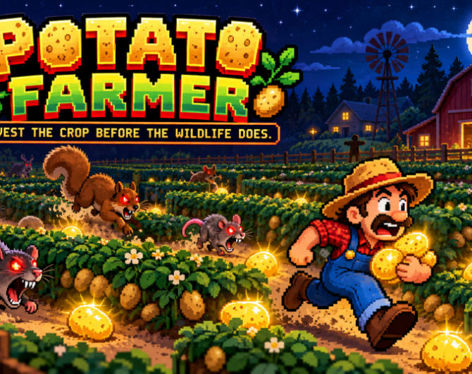 Potato Farmer_ Midnight Harvest Maze