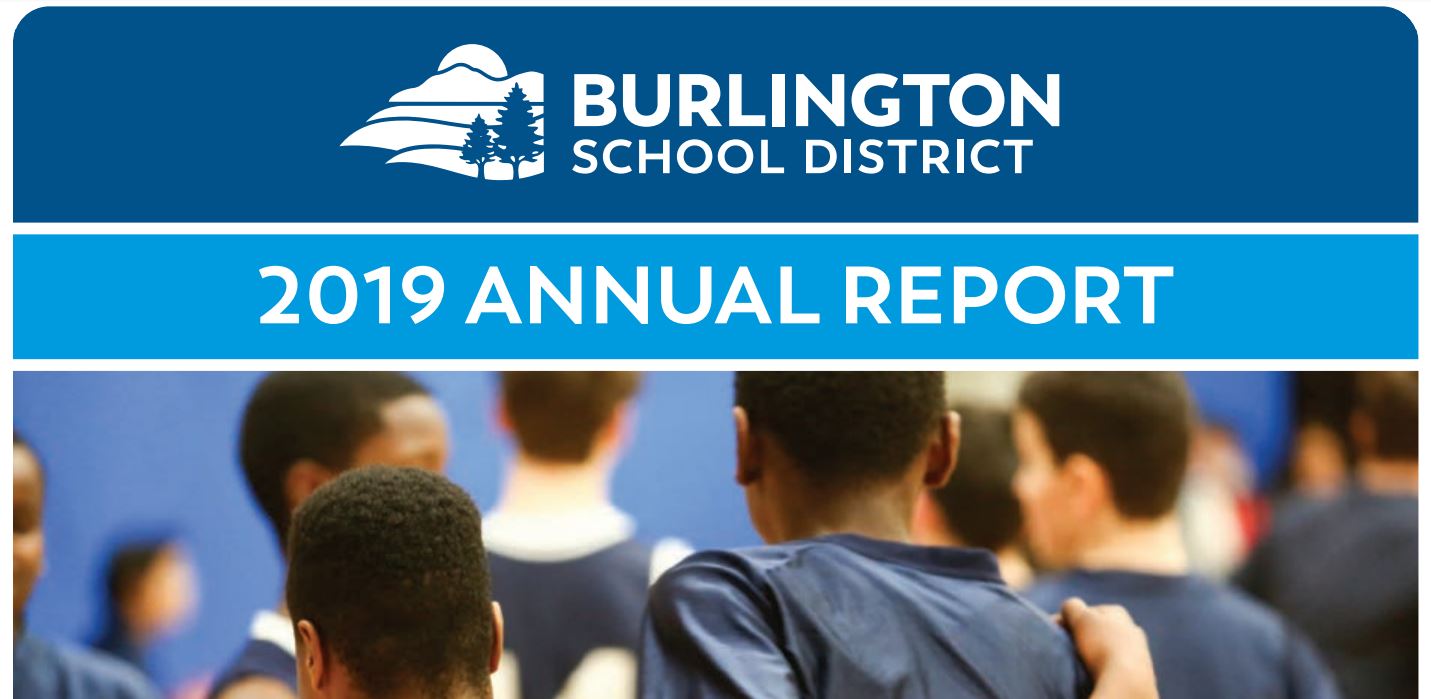 burlington vermont school annual report 2019