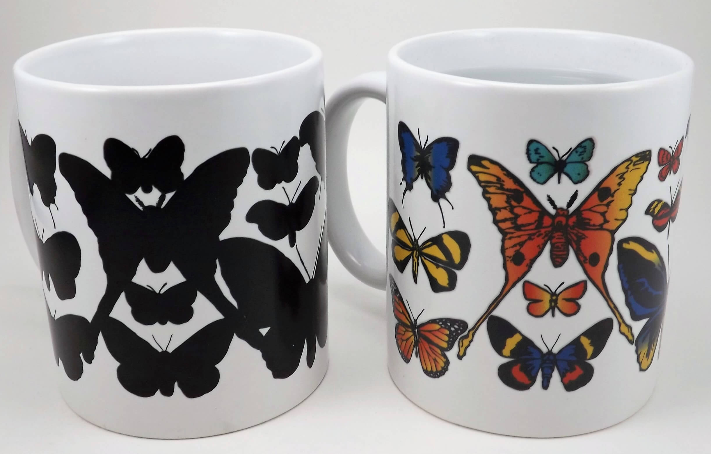 butterflies color changing mug e