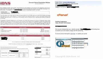 idns-cpanel-scams