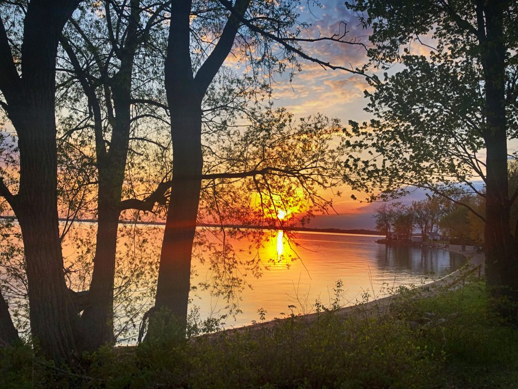 Sunset in Alburgh, Vermont – May 13, 2025