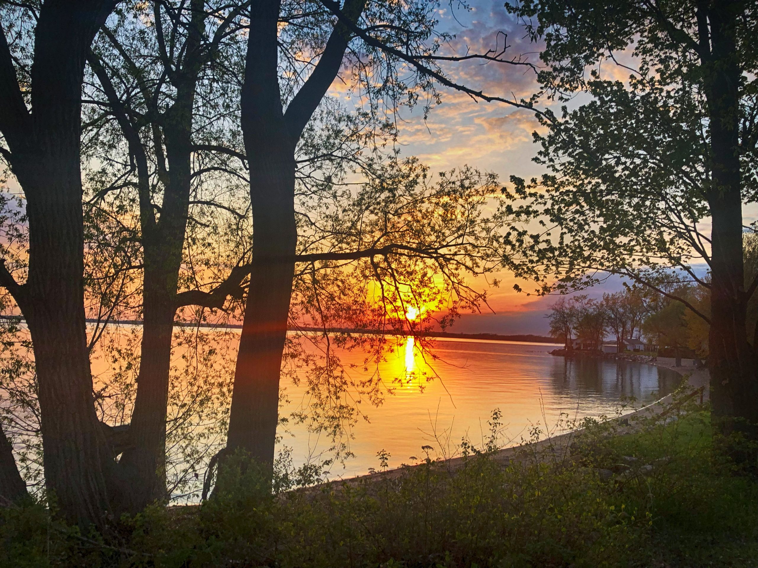 sunset alburgh vermont IMG 0245 edited scaled